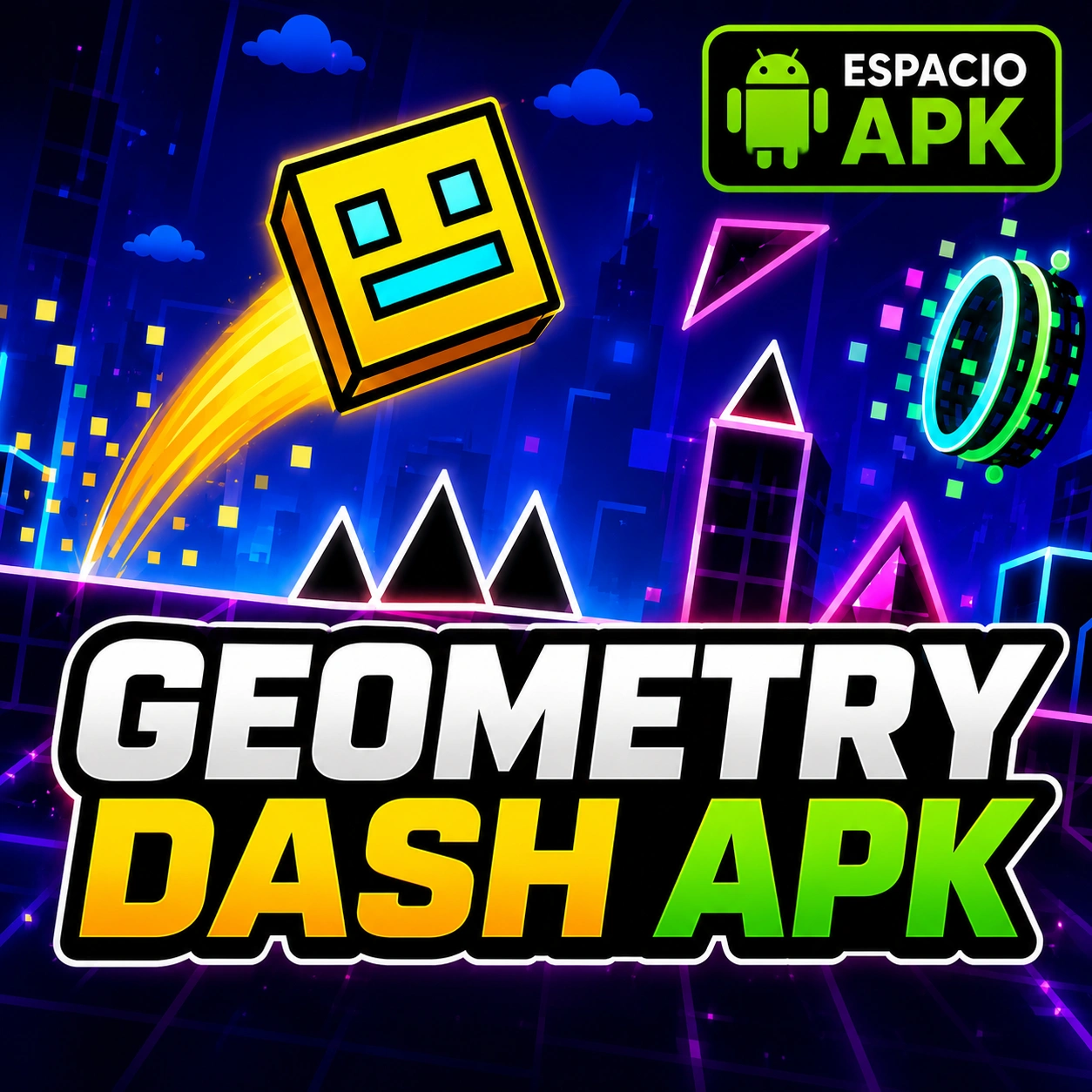 geometry dash apk featured image