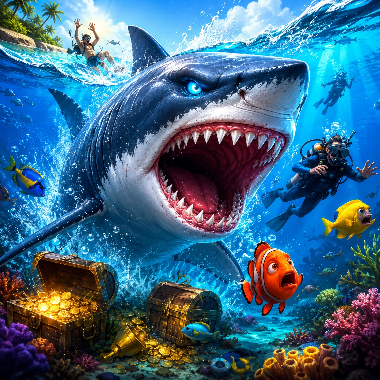 hungry shark evolution apk featured image