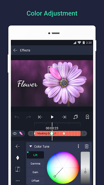 Alight Motion para Android: jugabilidad