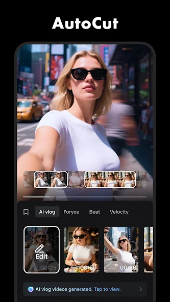 CapCut para Android: jugabilidad