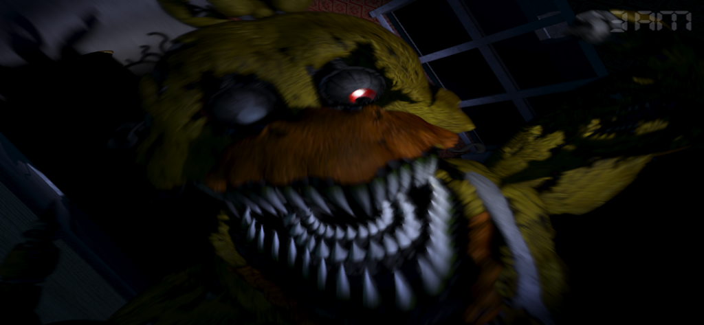 Interfaz de Five Nights at Freddy's 4 en Android