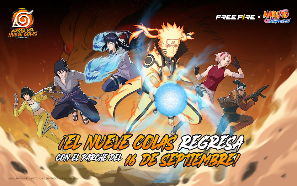 Captura de pantalla de Free Fire para Android