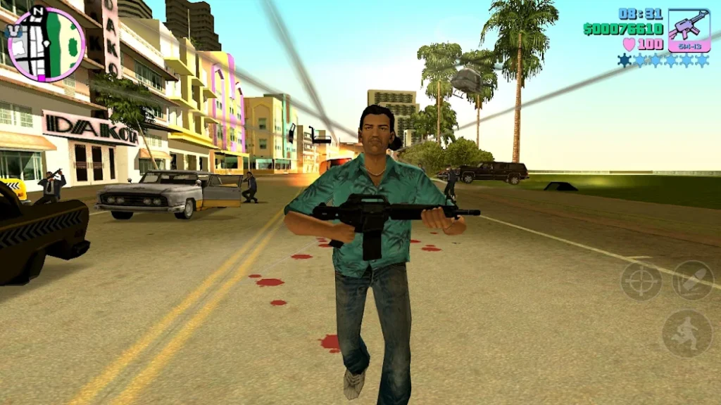 GTA Vice City para Android: jugabilidad