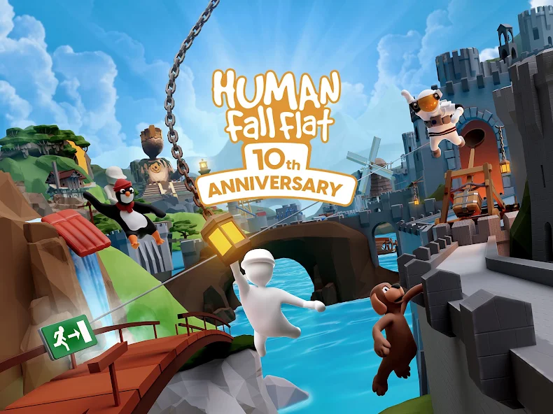 Human: Fall Flat APK Última Versión para Android 1 Captura de pantalla de Human: Fall Flat para Android