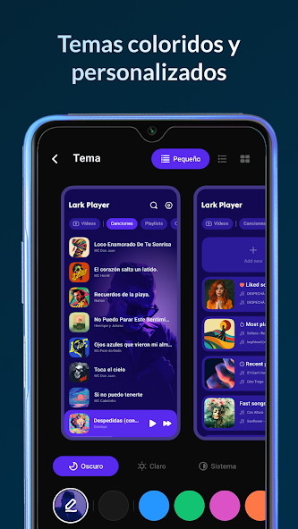 Lark Player para Android: jugabilidad