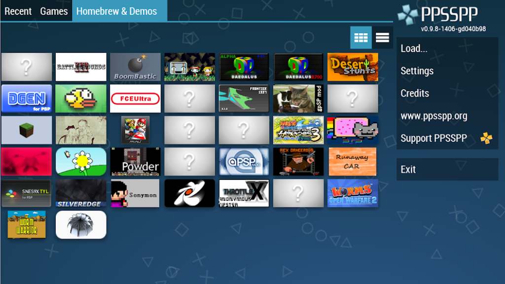 PPSSPP Gold para Android: jugabilidad