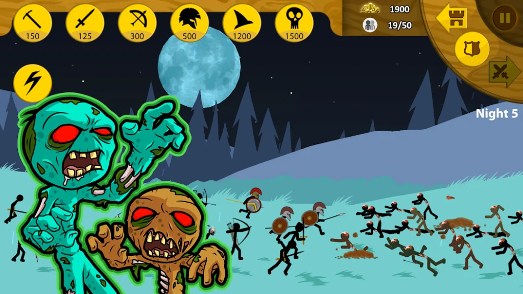 Stick War: Legacy para Android: jugabilidad