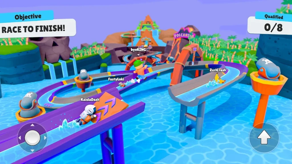 Stumble Guys APK para Android 2 Stumble Guys para Android: jugabilidad