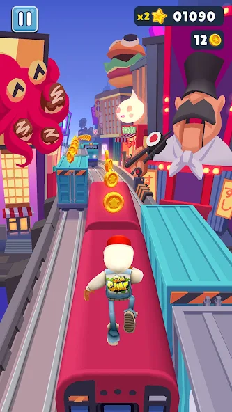 Subway Surfers para Android: jugabilidad