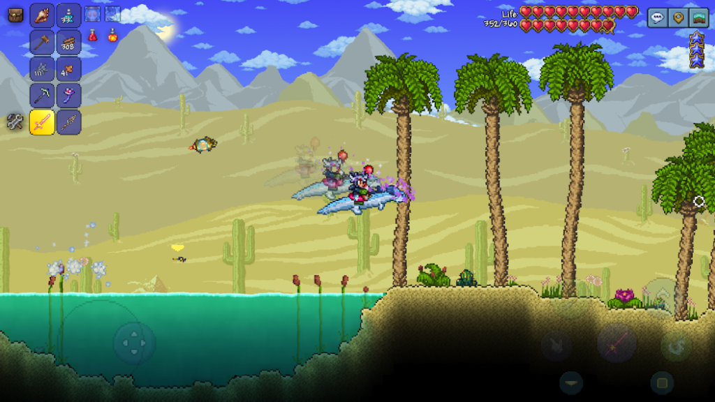 Terraria APK para Android 2 Terraria para Android: jugabilidad