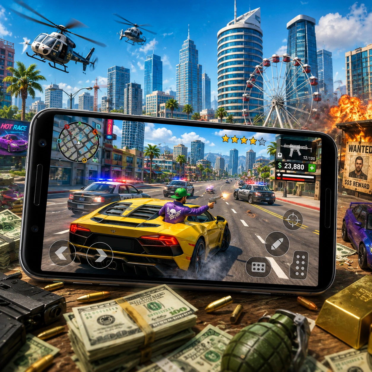 Dude Theft Wars MOD APK