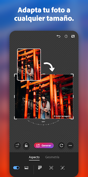 Adobe Lightroom para Android: jugabilidad