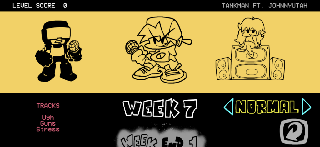 FNF APK 2 Friday Night Funkin' para Android: jugabilidad