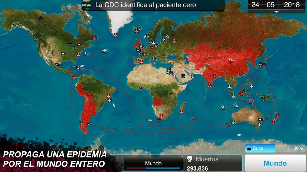 Plague Inc. para Android: jugabilidad