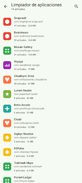 SD Maid para Android: jugabilidad